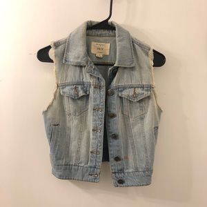 Jean Jacket Vest